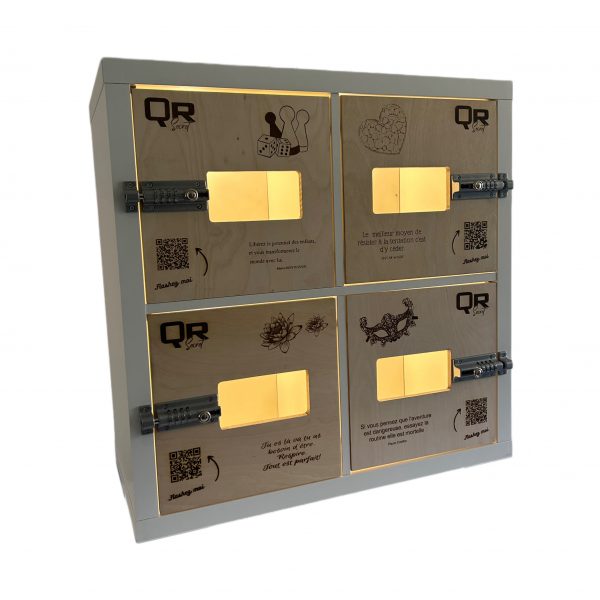 Meuble 4 casiers - Image 3